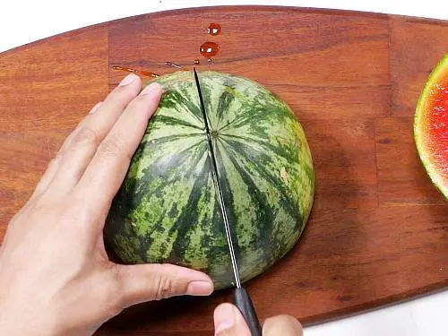 quarter watermelon