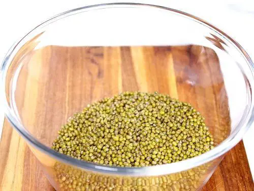 mung beans in a bowl