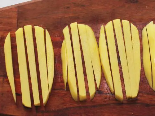 cut to sticks for french fries