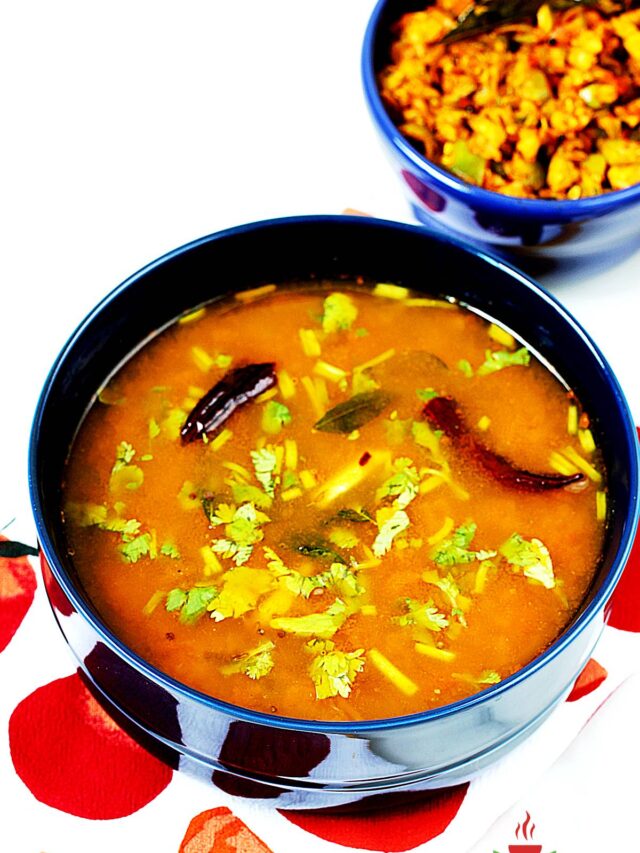 Tomato Rasam (South Indian tomato soup)