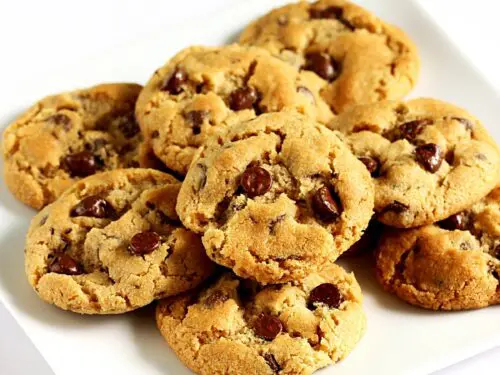 eggless chocolate chip cookies