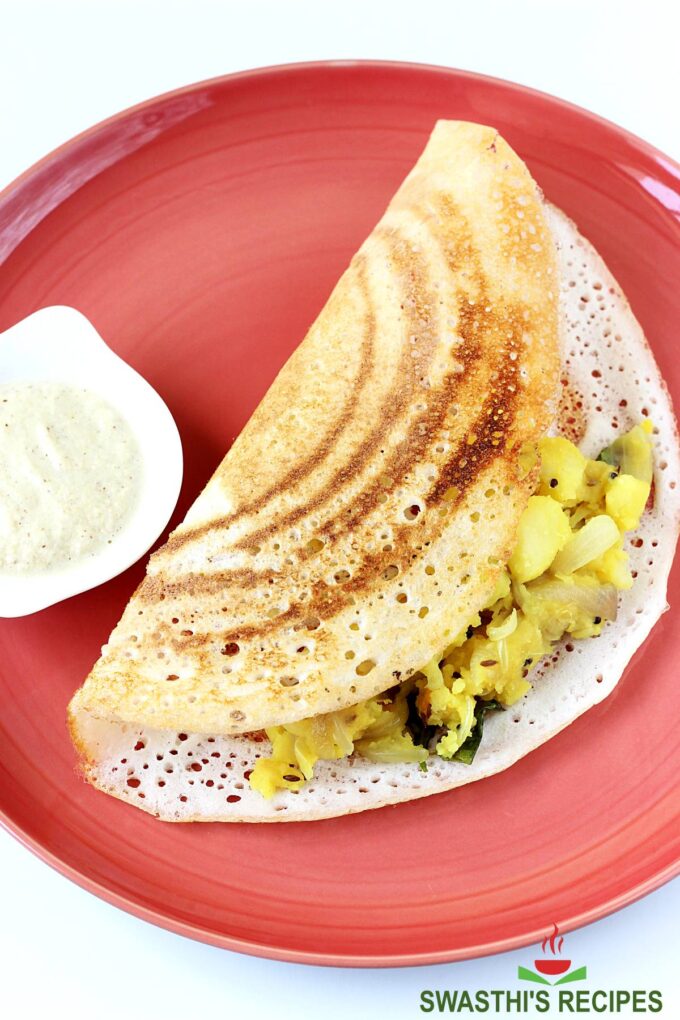 Oats Dosa Recipe (Instant & Traditional) Swasthi's Recipes