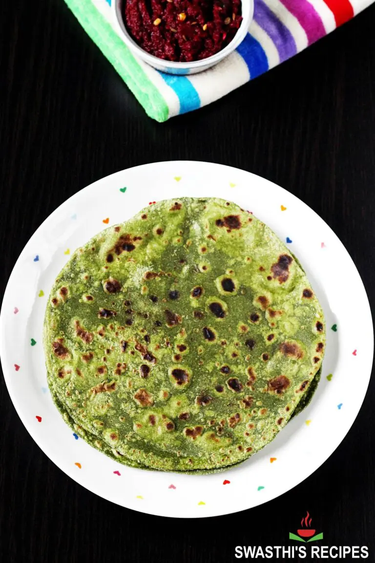 Palak Paratha (Spinach Paratha)