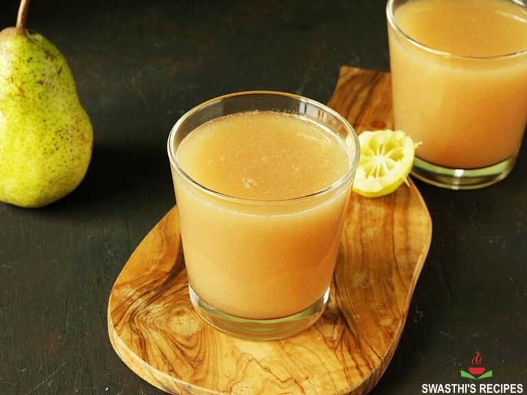 Pear Juice Recipe Swasthi's Recipes