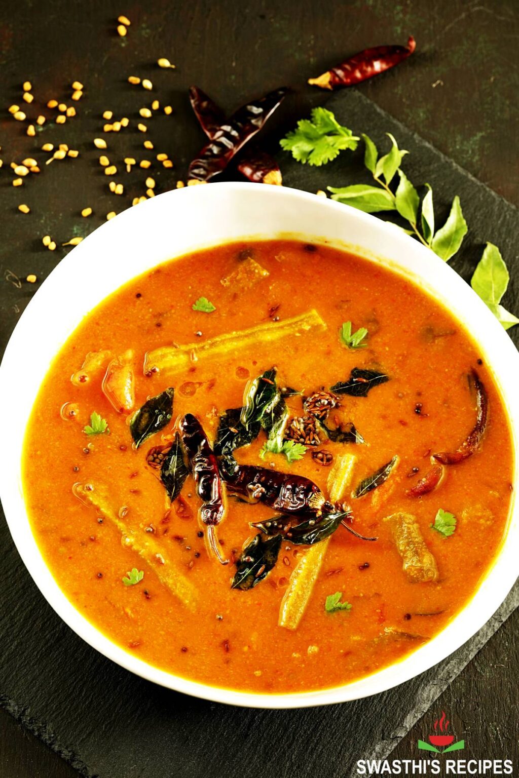 Sambar Recipe, How to Make Sambar Swasthi's Recipes