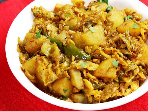 cabbage sabzi