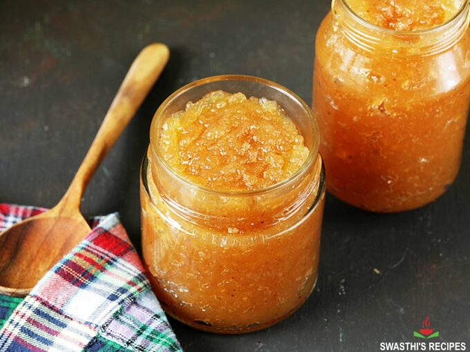 Apple Jam Recipe without Pectin Swasthi's Recipes