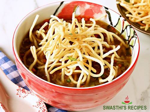 cabbage manchow soup