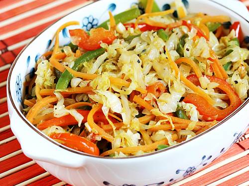 cabbage stir fry