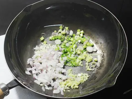 add spring onions