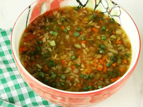 Manchow Soup Recipe   Swasthi s Recipes - 4