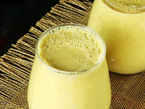 orange banana smoothie