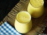 orange banana smoothie