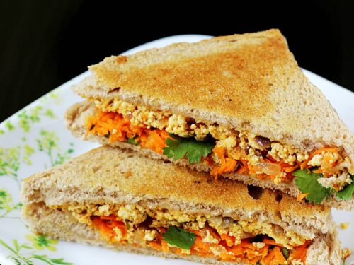 paneer sandwich