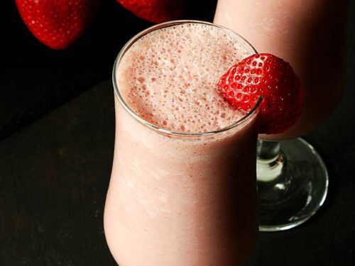 strawberry milkshake