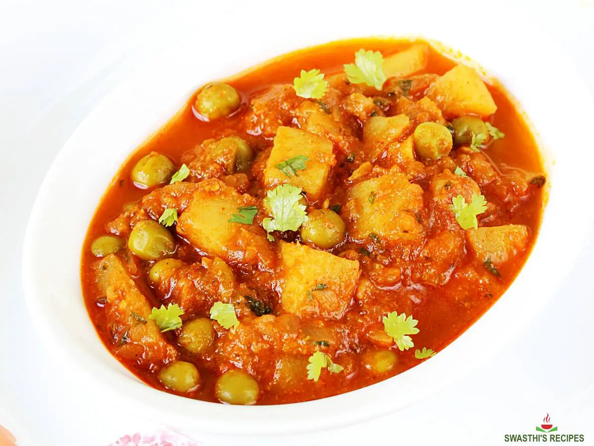 aloo matar aloo mutter