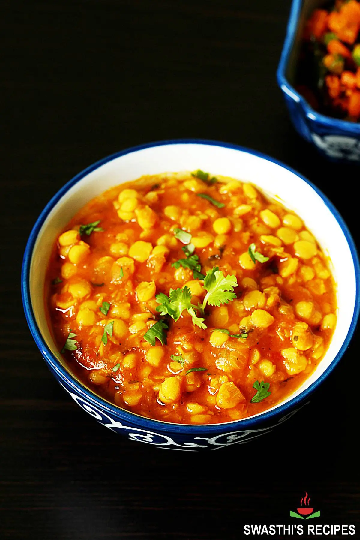 chana dal cooked with spices and herbs