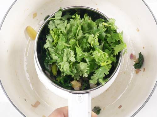 Chana Saag  Chana Palak Recipe    Swasthi s Recipes - 6