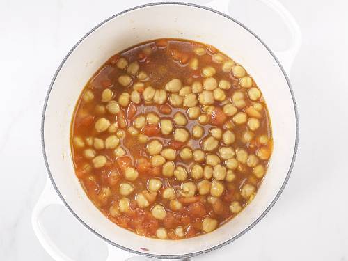 Chana Saag  Chana Palak Recipe    Swasthi s Recipes - 45