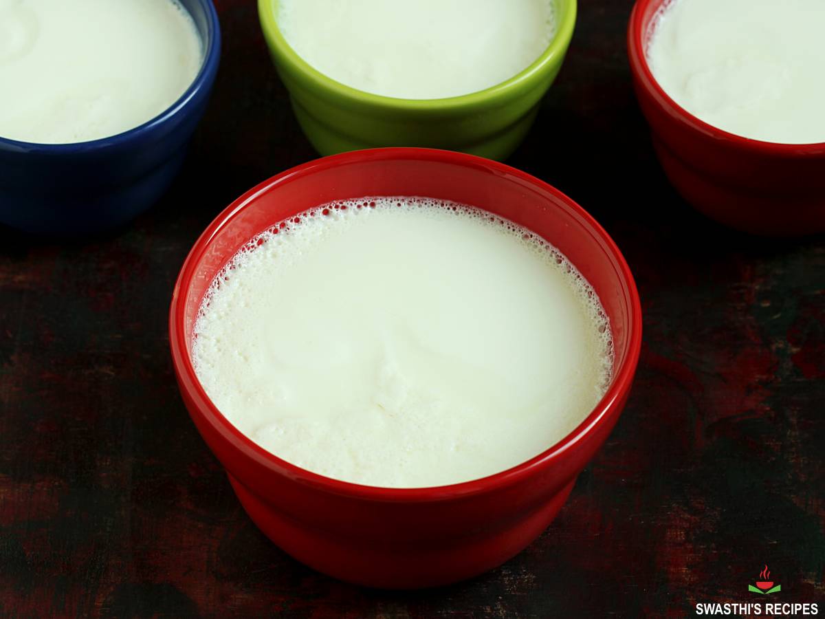 curd recipe, how to make Indian yogurt