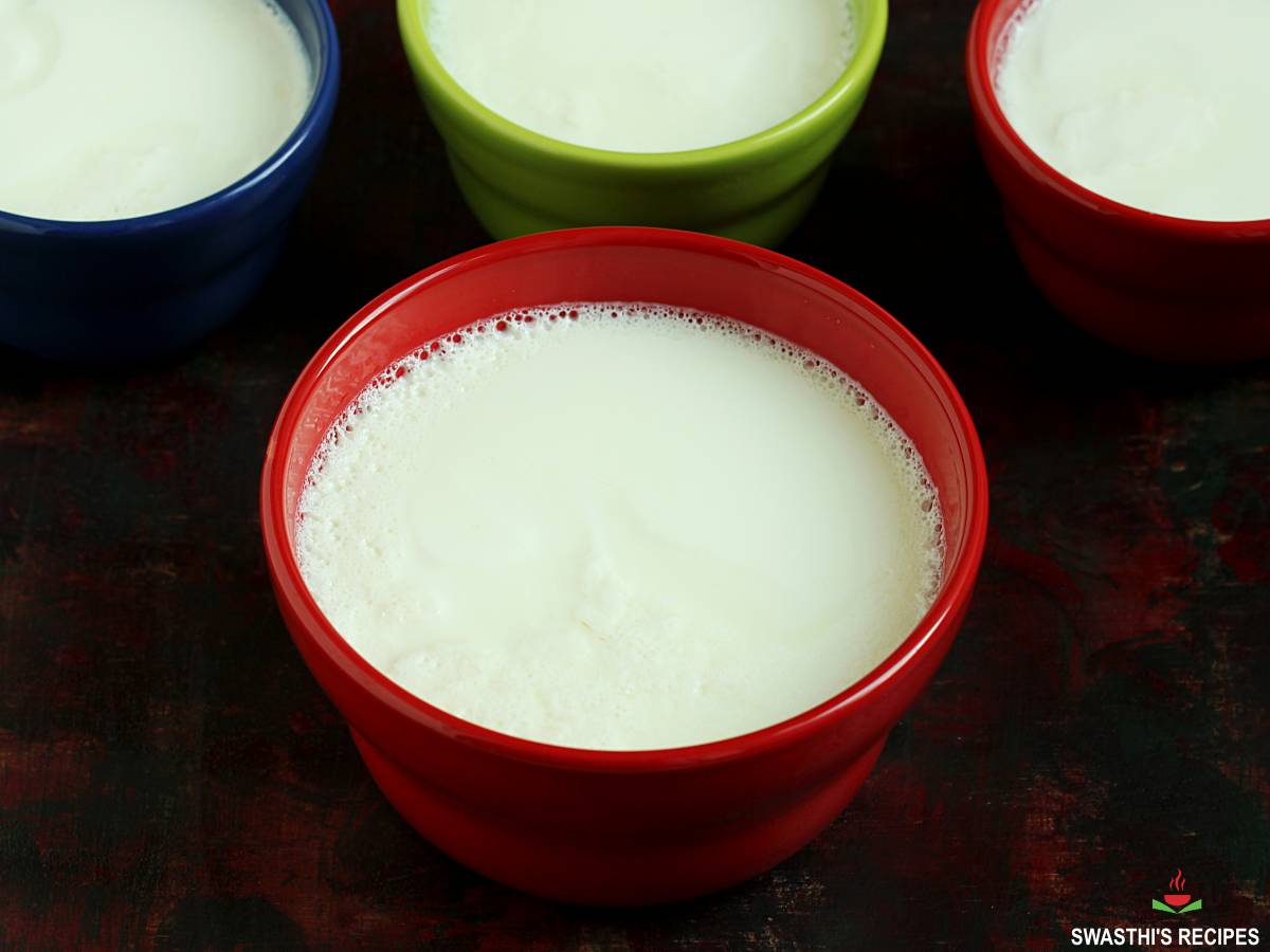 How to make Curd (Dahi - Indian Yogurt) - Swasthi's Recipes