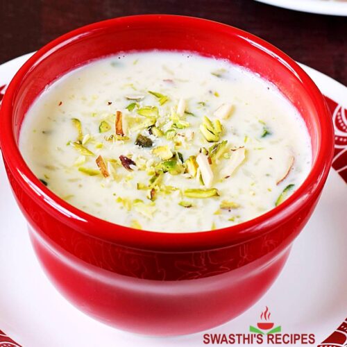 kheer recipe