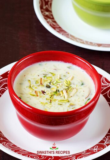 kheer recipe