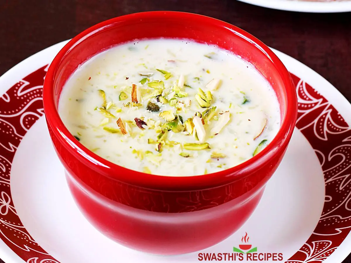 kheer recipe