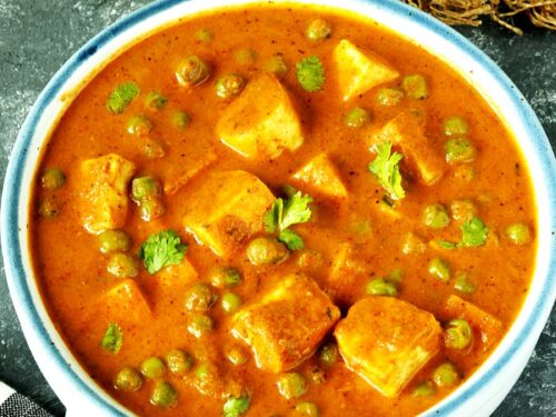 matar paneer recipe