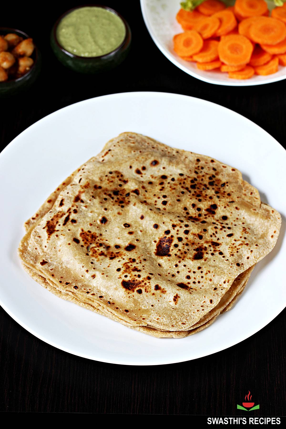 Paratha Recipe - Swasthi&amp;#39;s Recipes