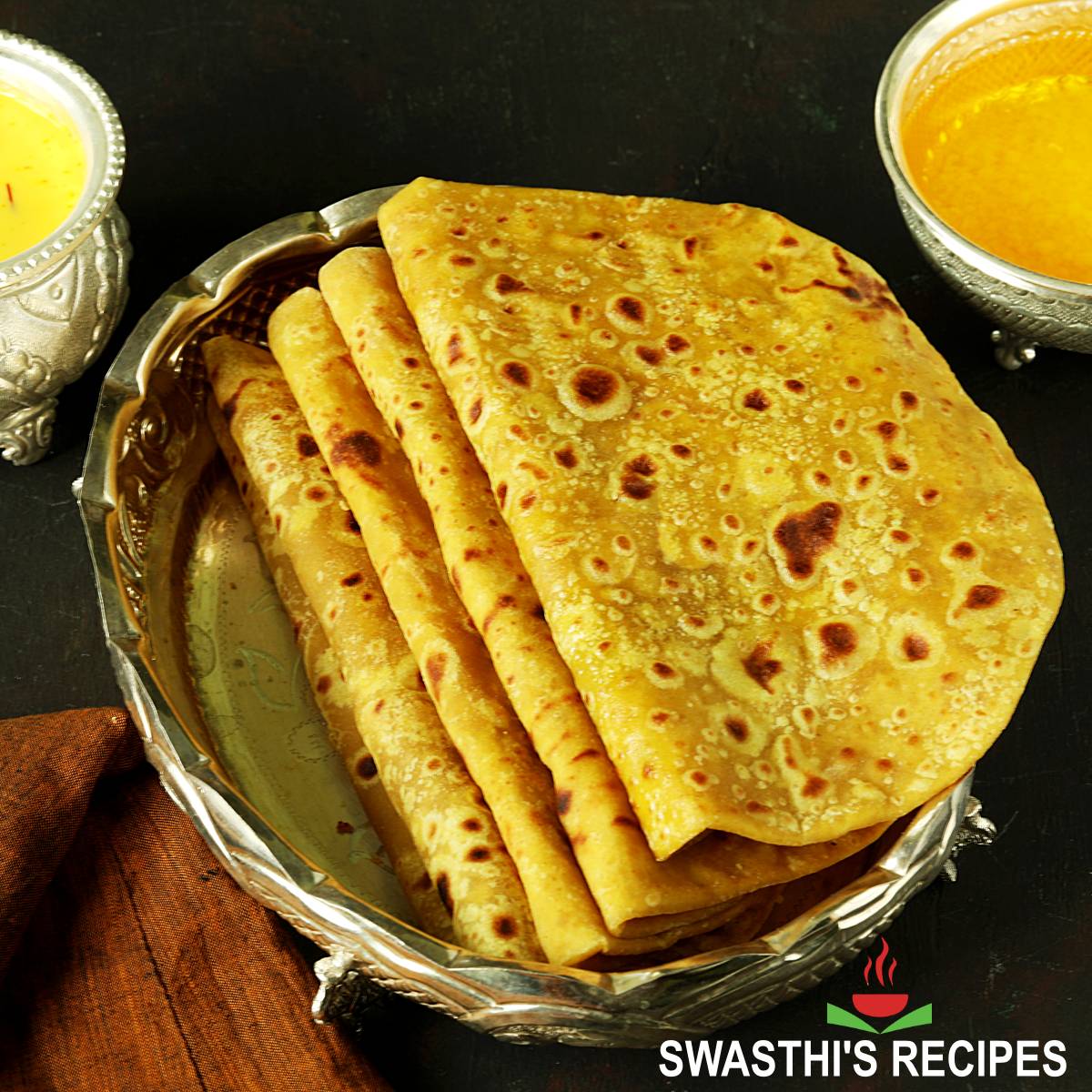 Puran Poli Recipe (Bobbatlu, Holige) - Swasthi's Recipes