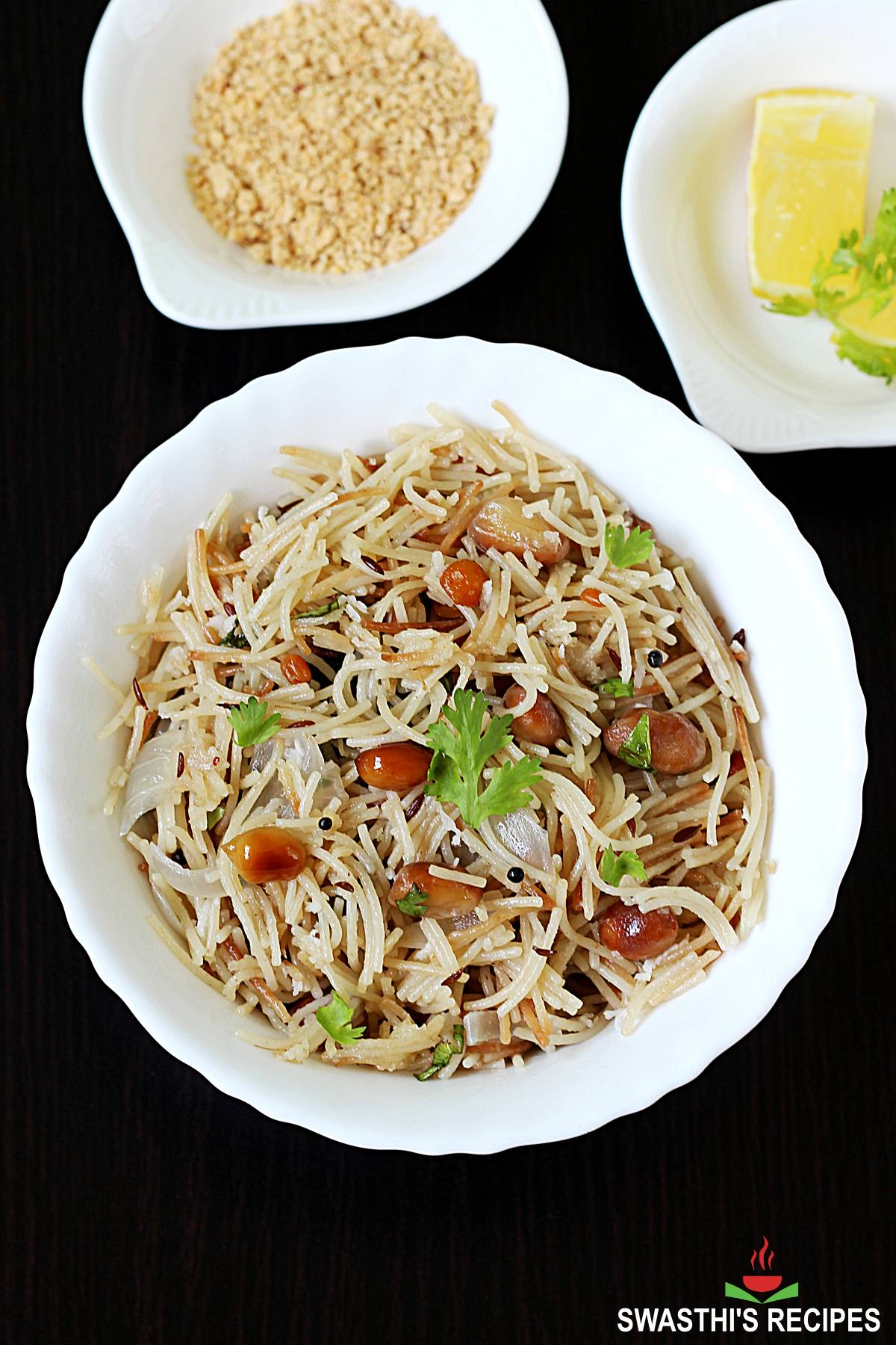 Semiya Upma Recipe   Vermicelli Upma   Swasthi s Recipes - 83
