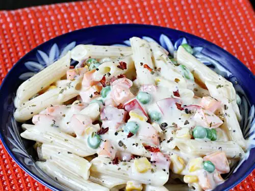 white sauce pasta