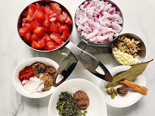 ingredients to make chana dal