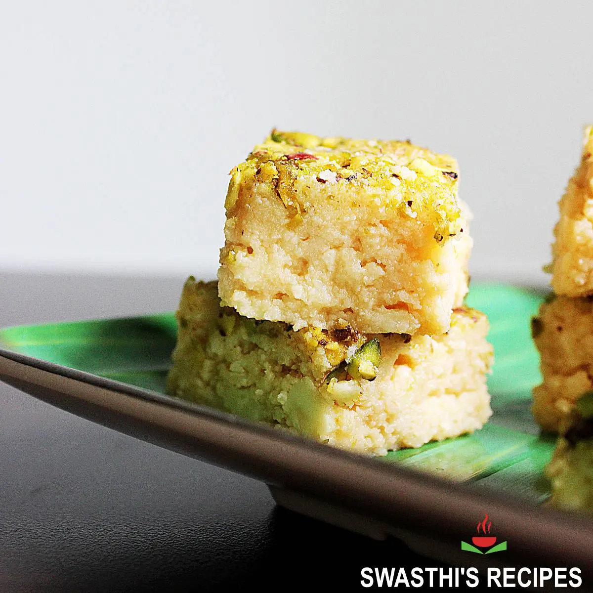 Milk Cake ( 5 minute Microwave Recipe) - Madhu's Everyday Indian
