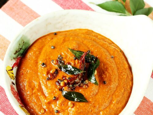 Coconut Chutney Recipe   Swasthi s Recipes - 16