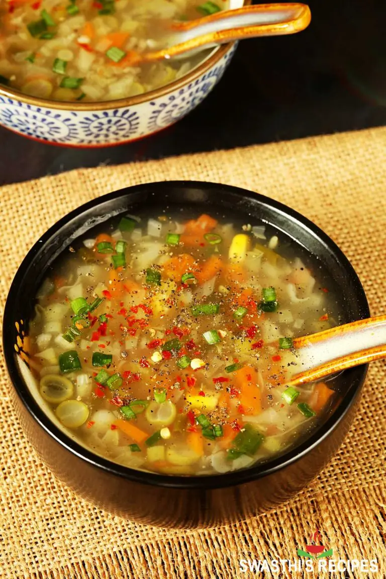 Vegetable Soup Recipe (Indian Veg Soup)
