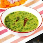 Dal palak - Spinach dal