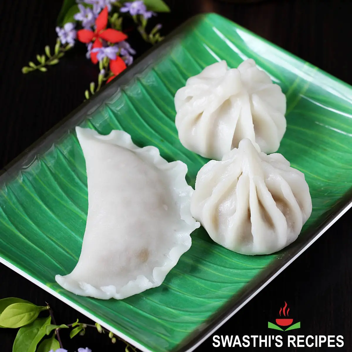 modak recipe made with & without mould
