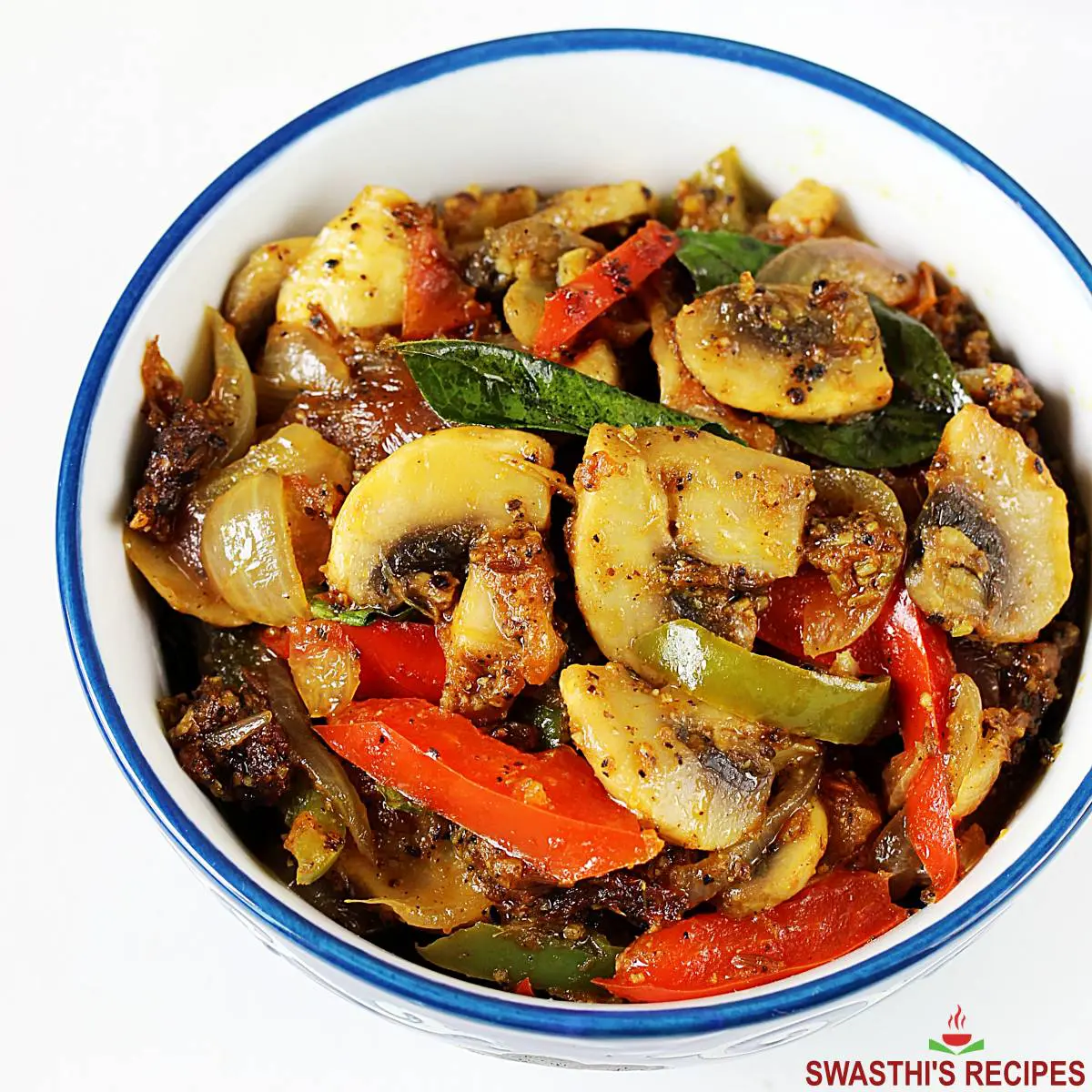 Mushroom pepper fry