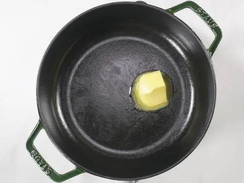 melt butter in a pot