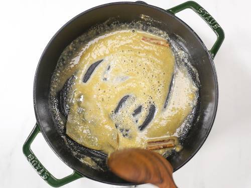 frying flour in butter