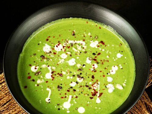 spinach soup palak soup recipe