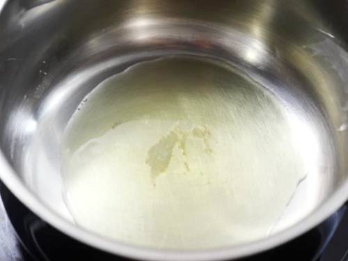 heating ghee