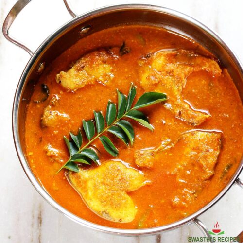 Fish curry recipe (Indian fish masala) - Swasthi's Recipes