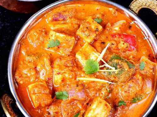 Kadai paneer recipe