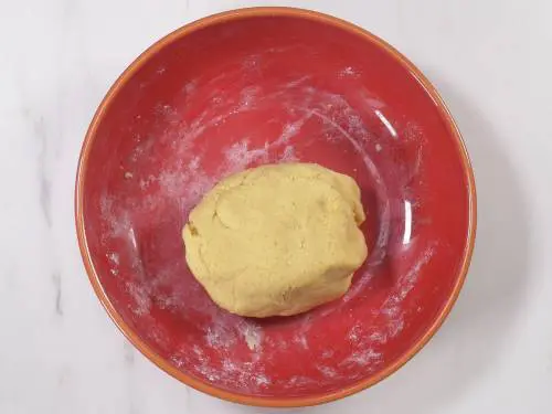 texture of milk powder burfi mixture