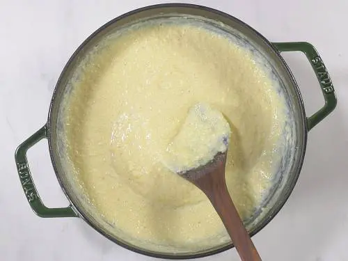 consistency of phirni after cooling