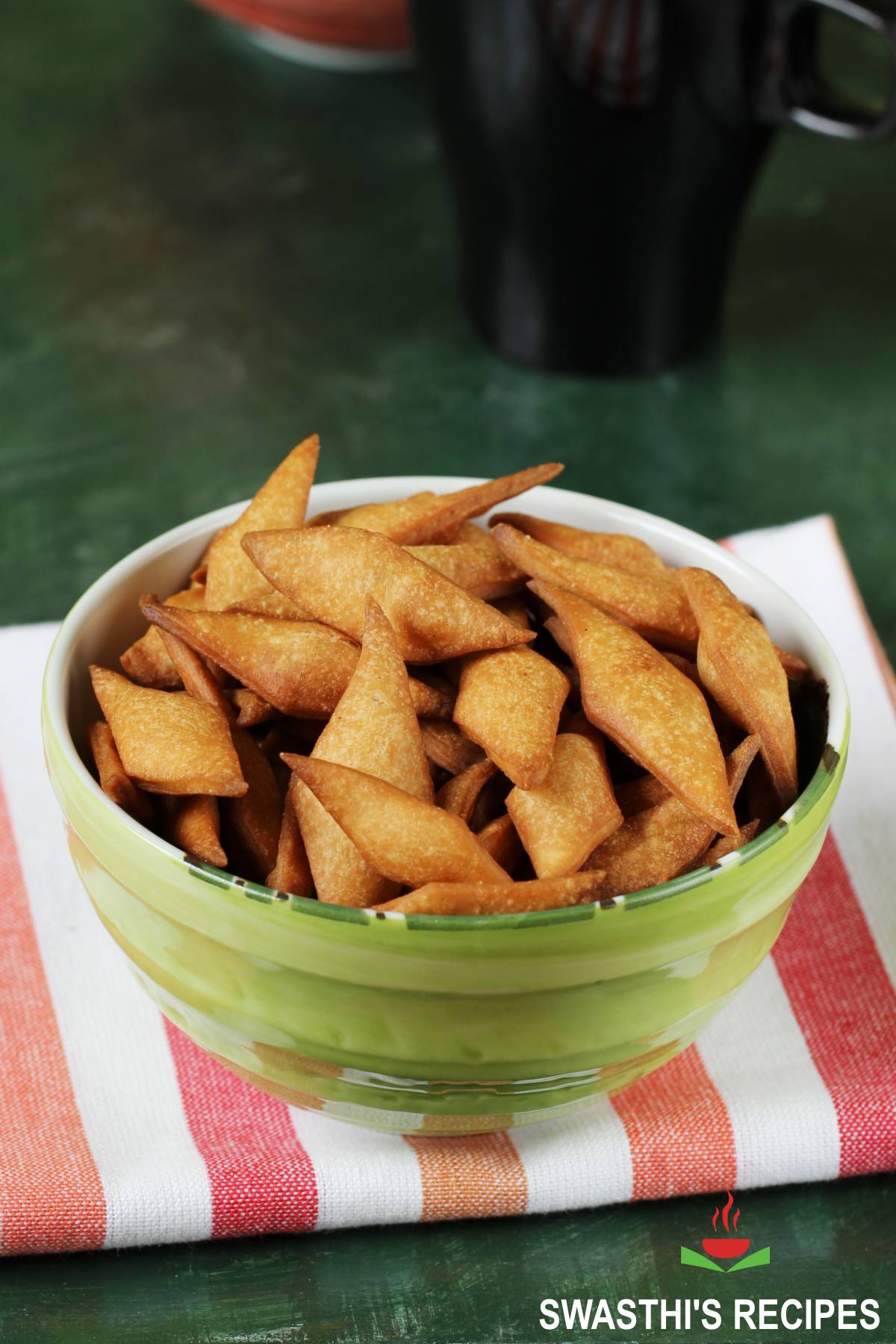 Shankarpali Recipe  Sweet Diamond Cuts    Swasthi s Recipes - 52