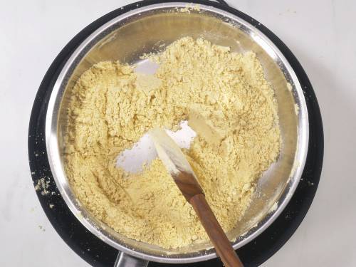 Soft Ghee Mysore Pak Recipe for Diwali   Swasthi s Recipes - 60